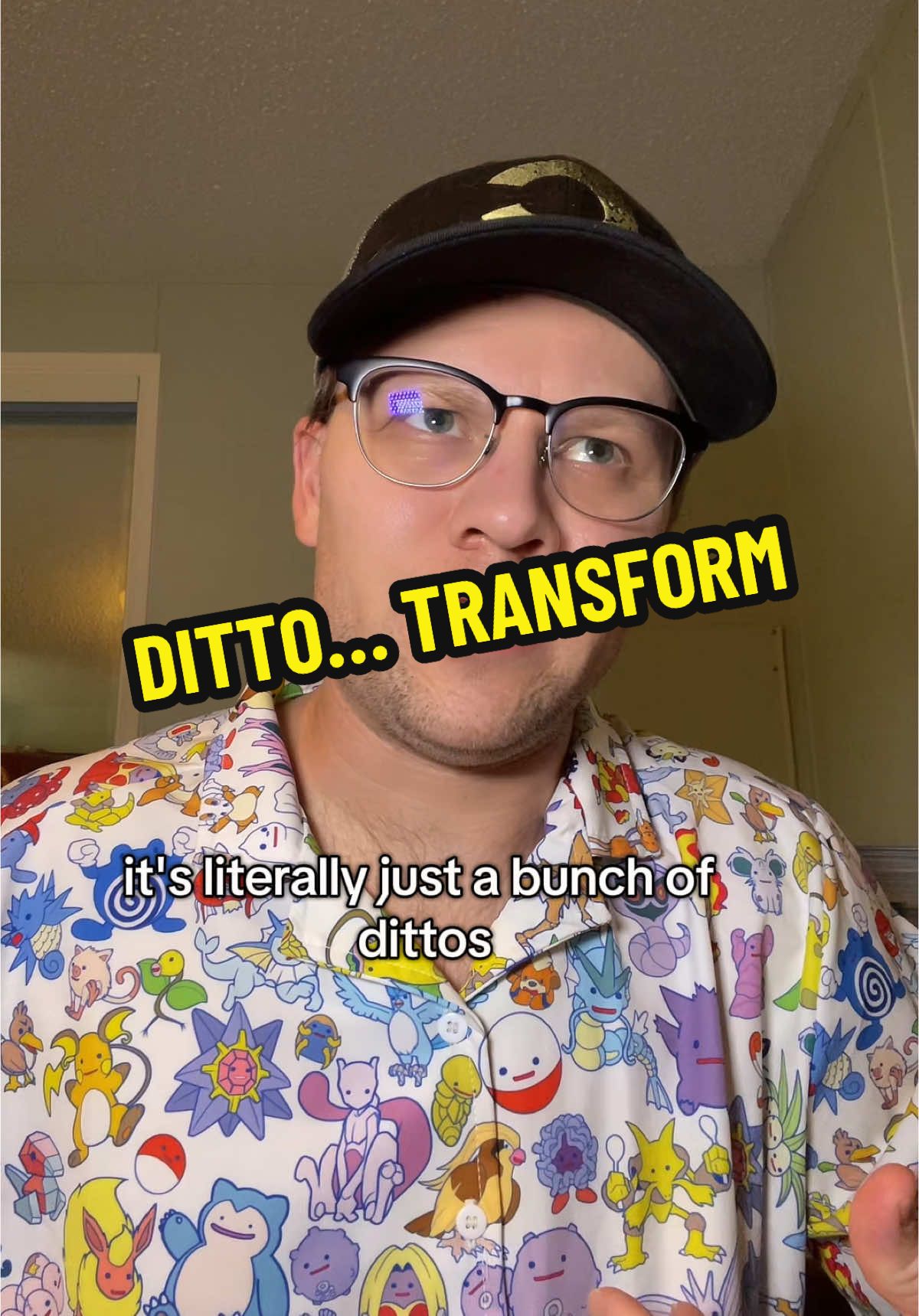 Ditto, use transform… #pokemon #legendarypokeman #pokemongames #videogames 