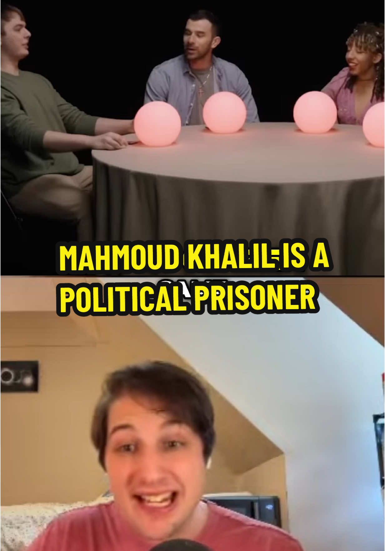 Why you should care about Mahmoud Khalil. Clip from my full reaction video to the most recent @Jubilee middle ground episode on my red play button channel, 🔗 in bi0 