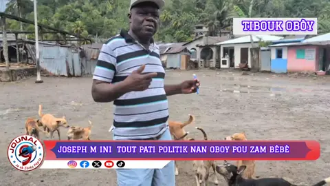 Joseph Marcelin Ansyen Magistra, Militan lavalas sa chwazi ini ak tout pati politik nan oboy pou tout zam Bèbè nan komin nan#jounal9 #jounal9tiktok #jounalhaiti #jounal9news #news9 #ayiti