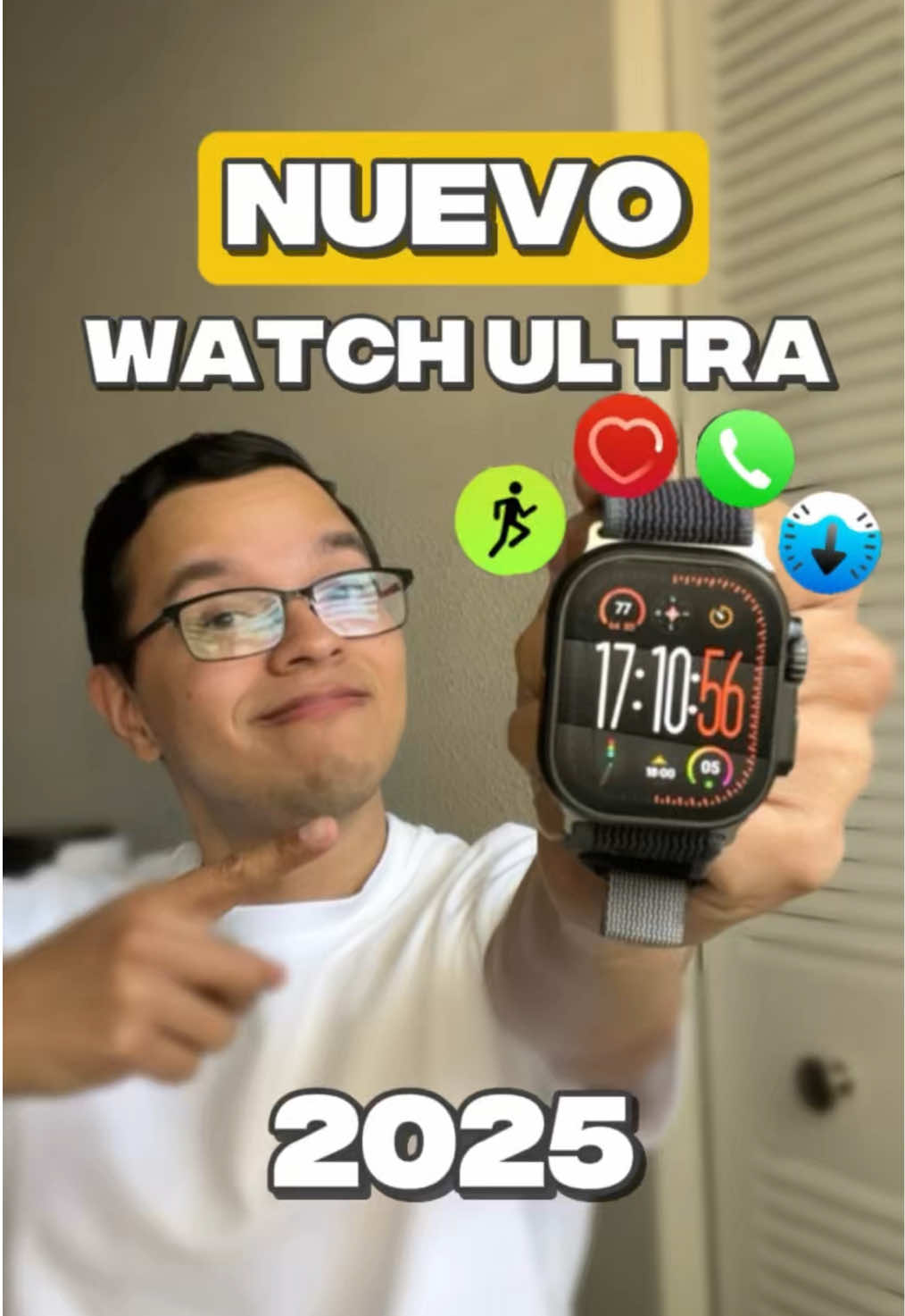 ¡Este reloj inteligente es un DIGNO COMPETIDOR! 🤯 #smartwatch #relojinteligente #techessentials #watches #reloj #watch #fitnesstiktok #fyp 