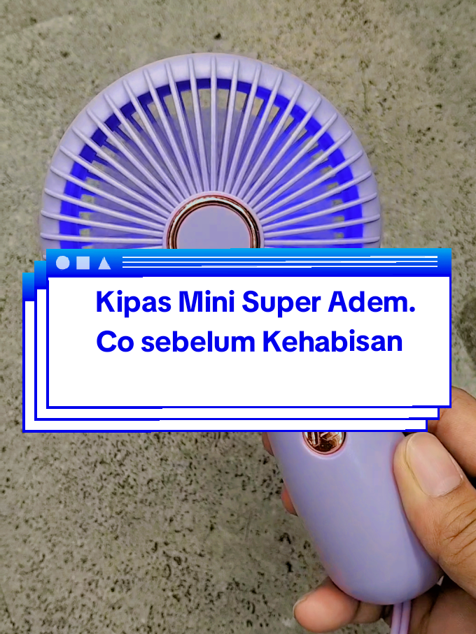 Goojodoq 2024 New KIPAS ANGIN MINI GENGGAM Cute / Kipas Lipat PORTABLE / Mini Fan Spesifikasi Produk: -Memiliki tombol on / off -Memiliki kabel pengisi daya Dengan lanyard -Kekuatan: 500 mAh -Waktu pengisian: 2-4 jam dengan pengisi daya 1 A (kepala pengisi daya pengisian cepat tidak disarankan) #murahbanget #produkviral #racuntiktok #spill #affiliate #belanjaditiktok #bismillahfyp #fyppppppppppppppppppppppp #fypシ゚ #affiliatepemula #affiliatemarketing #affiliatetiktok #jualanonline #gojodooq #kipas #kipasmini #kipasanginportable #kipasmurah #kipasanginviral #kipasangin #kipasanginmini 