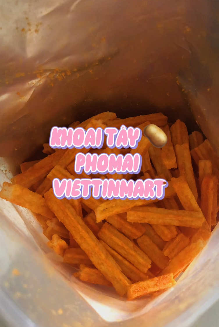 Phomai que siêu giòn đậm vị ở đây nè^^ #review #koc #trainghiem #anvat #viettinmart 