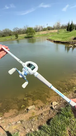 Icy new combo from @KastKingUSA ❄️ #fishing #fishingtips #fishtok #fish #bass #largemouth #largemouthbass #bassfishing #basspro #reel #fishingreel #tiktokshop #fishinglife #fishinggear #fishingvideos #fishingtime #fishingtrip #fishin #kastking #baitcaster #baitcasting 