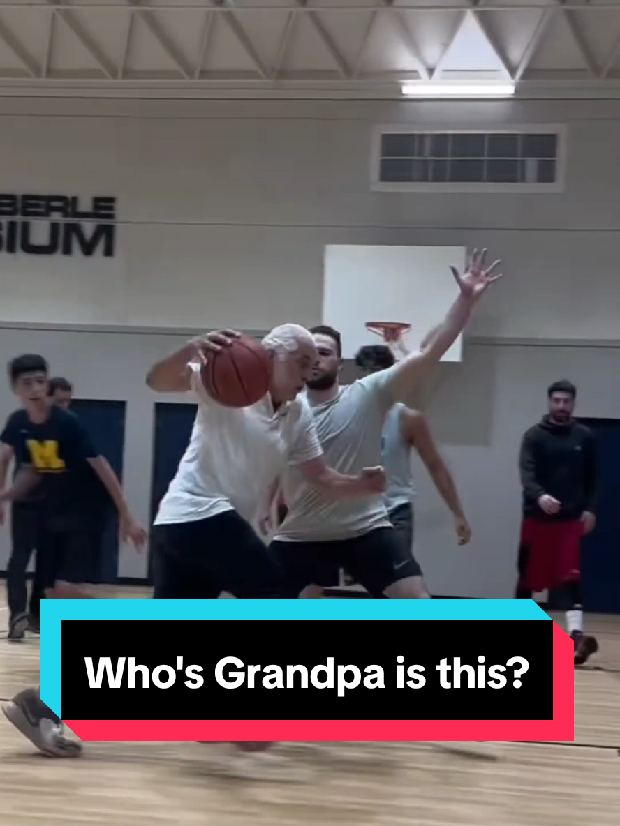 Old man got game! #game #skills #grandpa #old #oldmen #baller #basketball #hoops #NBA #houston #thatsportsguy 