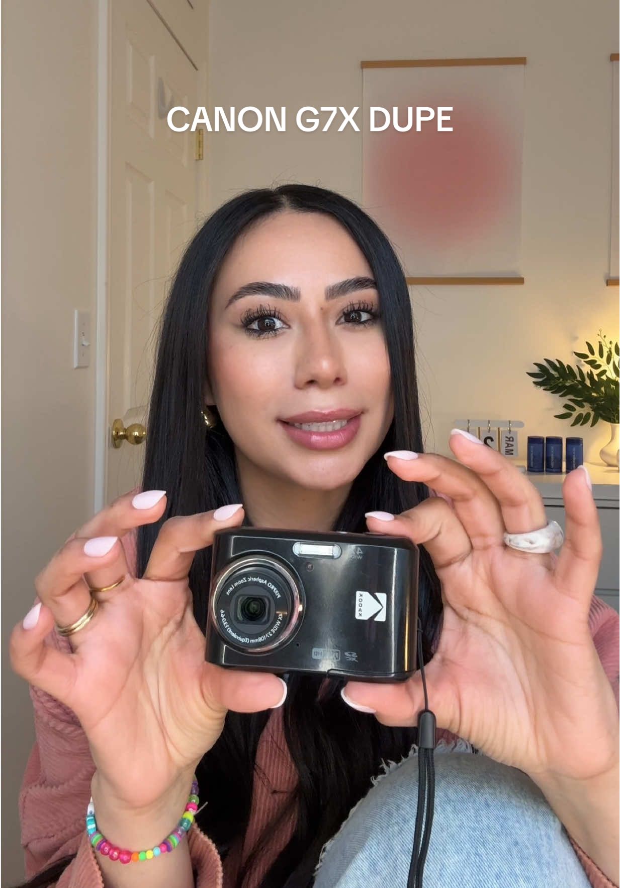 El dupe de la cámara Canon Powershot g7x es la Kodak fixpro fz45? 👀 Yo amo esta cámara 🩷🤌🏼 #canon #camaradigital #kodakfixpro #girltips #ugc #creadoraugc #ugccreator 