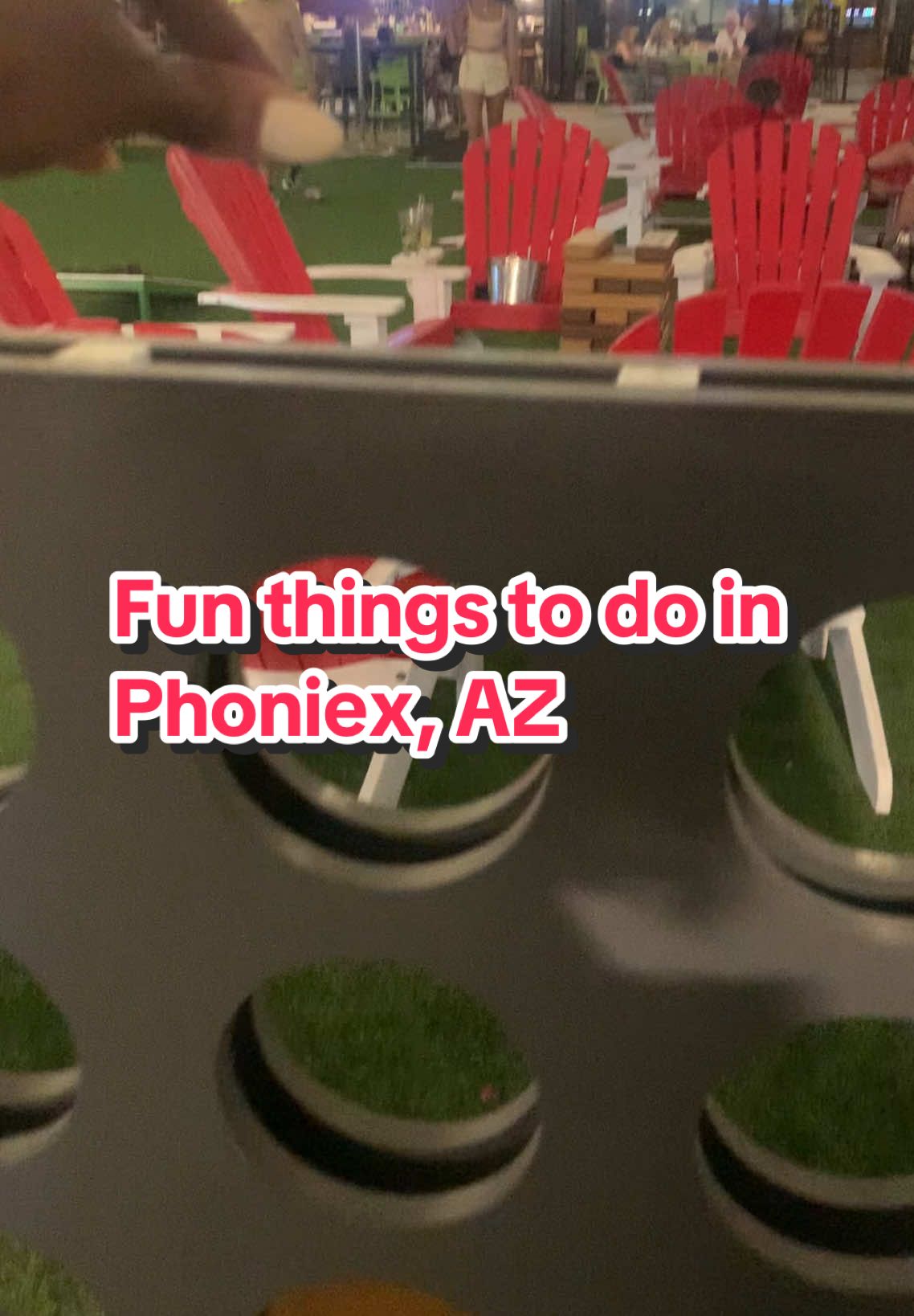 Fun things to do in Phoenix, Arizona. @CHICKEN N PICKLE #phoenix #phoenixaz #phoenixarizona #creatorsearchinsights 