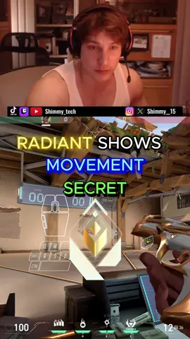 VALORANT MOVEMENT SECRET #Valorant #ValorantCoaching #ValorantTips