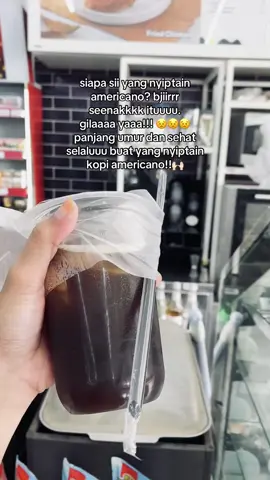cunggg siapa yang suka kopi americanooo? sini ngumpul!!!🙌🏻🤸🏻‍♀️🤸🏻‍♀️🤸🏻‍♀️