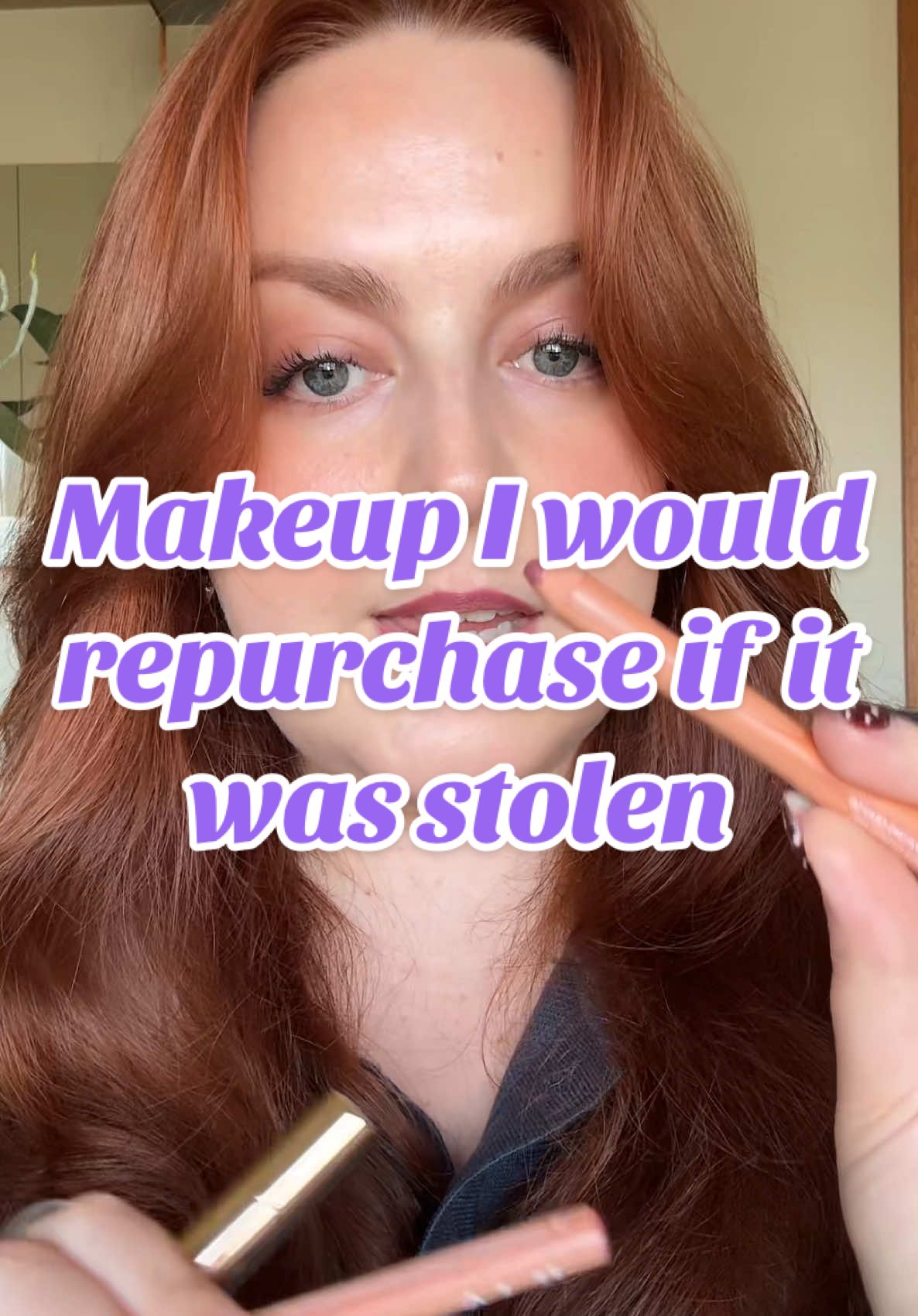A full face of things I would repurchase if my makeup bag was taken from me #makeup #makeupfavorites #makeupbag #makeupsuggestions #superboostskintint #skintint #chanelbronzer #primer #hydratingprimer #macblush #blushplease #macblushplease #macglowplayblush #glowplayblush #tower28concealer #lipcombo #lippencil #phantomglossybalm 