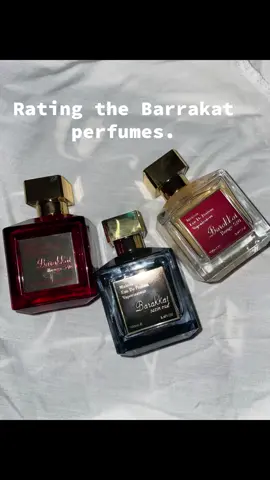 #creatorsearchinsights Rating 3 Barrakat perfumes, each for R3️⃣5️⃣0️⃣#viralproducts #perfumetiktok #recommendation #TikTokTrends 
