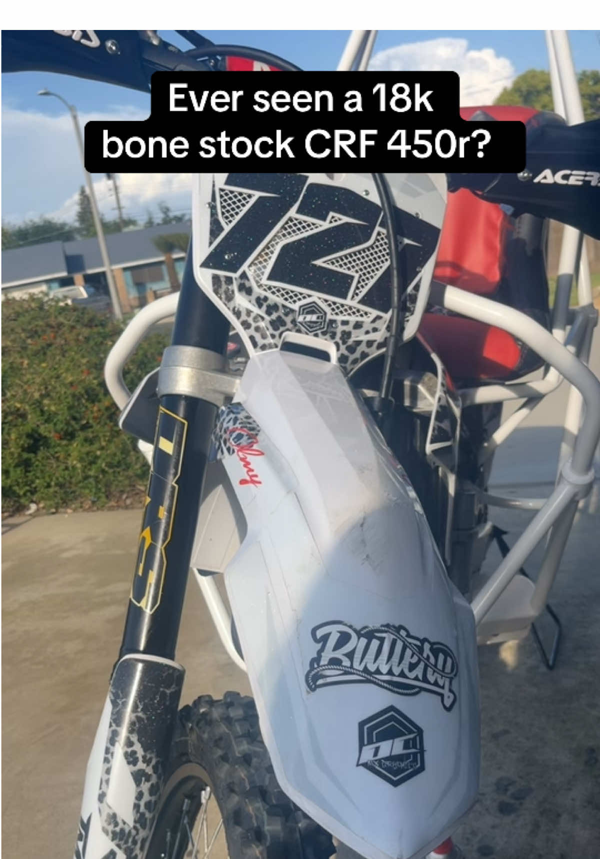 Keep the rari. #fyp #fabrication #dirtbike #custom #kodak #adapted #motocross 