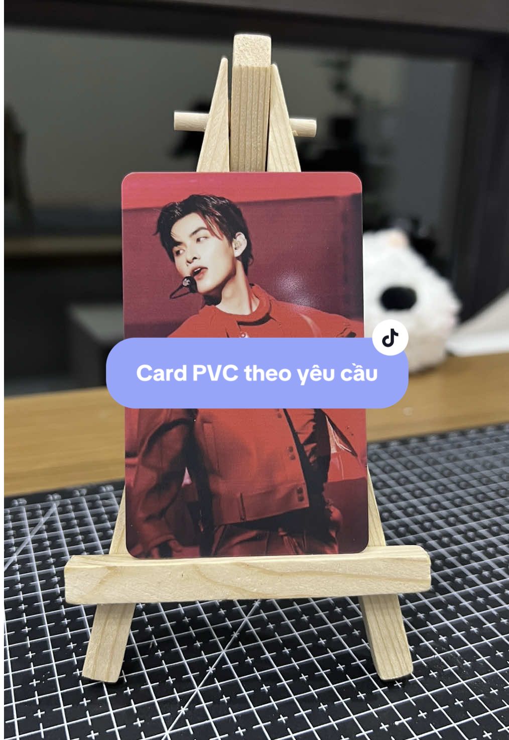 Card bo góc PVC cứng cáp, in theo yêu cầu. In hình Crush, Idol, Anime yêu thích đều được nhaa #cardpvc #intheoyeucau #cardbogoc #immortalbear 