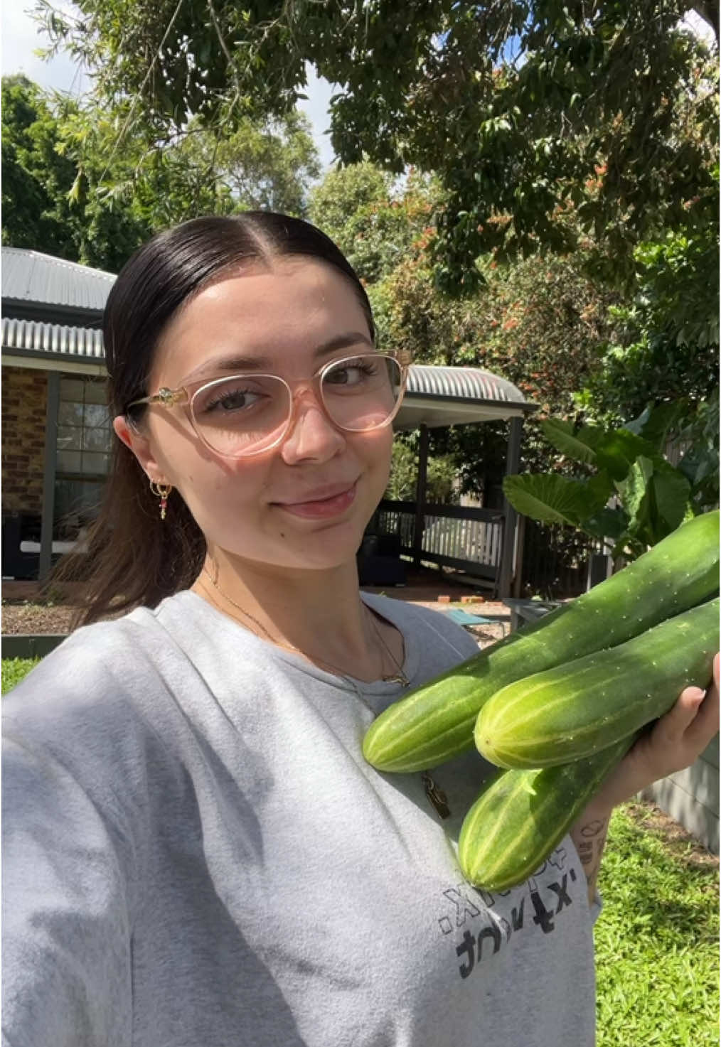 When I posted a photo on my instagram story about these cucumbers I got so many weird dms I hope the comments won’t be the same 😭