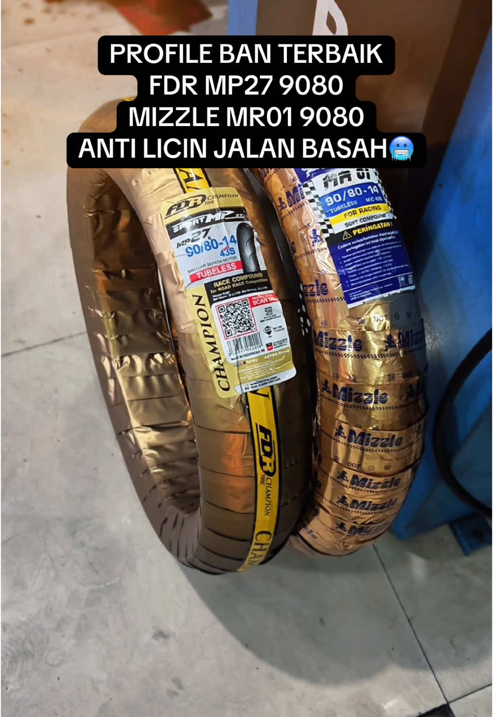 looks dan fungsi banget ban ini, profile ban paling ganteng di vario menurut gua ya depan mp27, belakang mizzle mr 01  #vario #vario125old #banmotor 