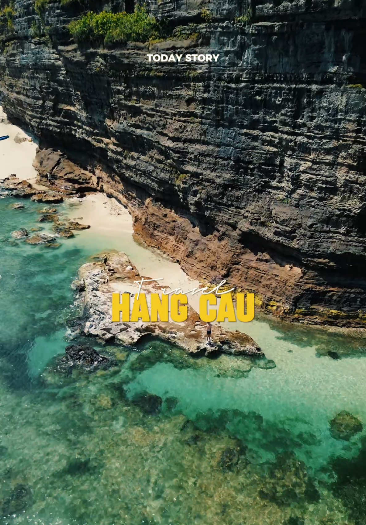 Hang Cau đảo Lý Sơn tuyệt tác thiên nhiên hùng vĩ #quioidithoi #63tinhthanhvietnam #travelblogger 