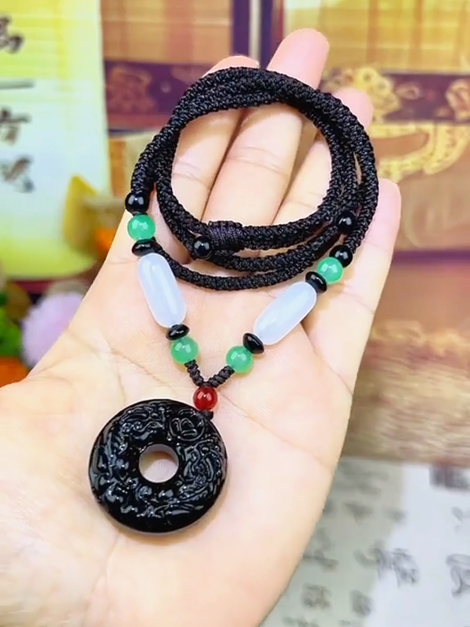 Mặt Dây Chuyền Ngọc Bích Cao Cấp 