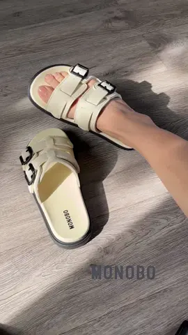 Monobo รุ่น Sharon2 รองเท้าแตะ #monobo #รองเท้า#รองเท้าแตะ #รองเท้าแฟชั่น #tiktok #TikTokFashion 