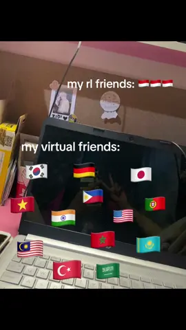 love all n improve my english skill🫡 #virtualfriends #virtual #frienddistance #fypシ゚ #4u 