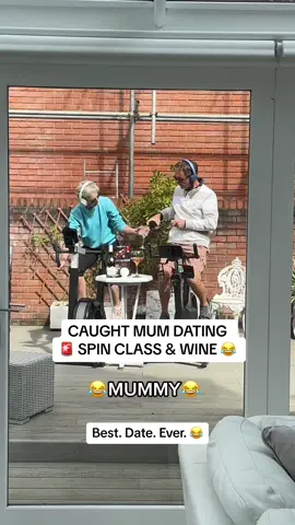 😂 Old Mum’s Speed dating got sweaty 🚲 They say stick to your hobbies and the right one will find you… So Sally grabbed a spin bike and a glass of 🍷  The best 😂😂😂😂 Who else needs to try some Spin n Sip Dating 👏🏼  #fyp #foryou #foryoupage #trend #trending  #fitnessmotivation #fit #viral #run #fitnessmotivation #mum #mom #Love #lovely 