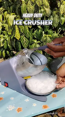 Stainless steel, matibay at kalidad na ice crusher ba ang hanap mo? eto na yun mare perfect ngayong summer! Check out na. #icecrusher #iceshaver #heavydutyicecrusher #stainlessiceshaver 