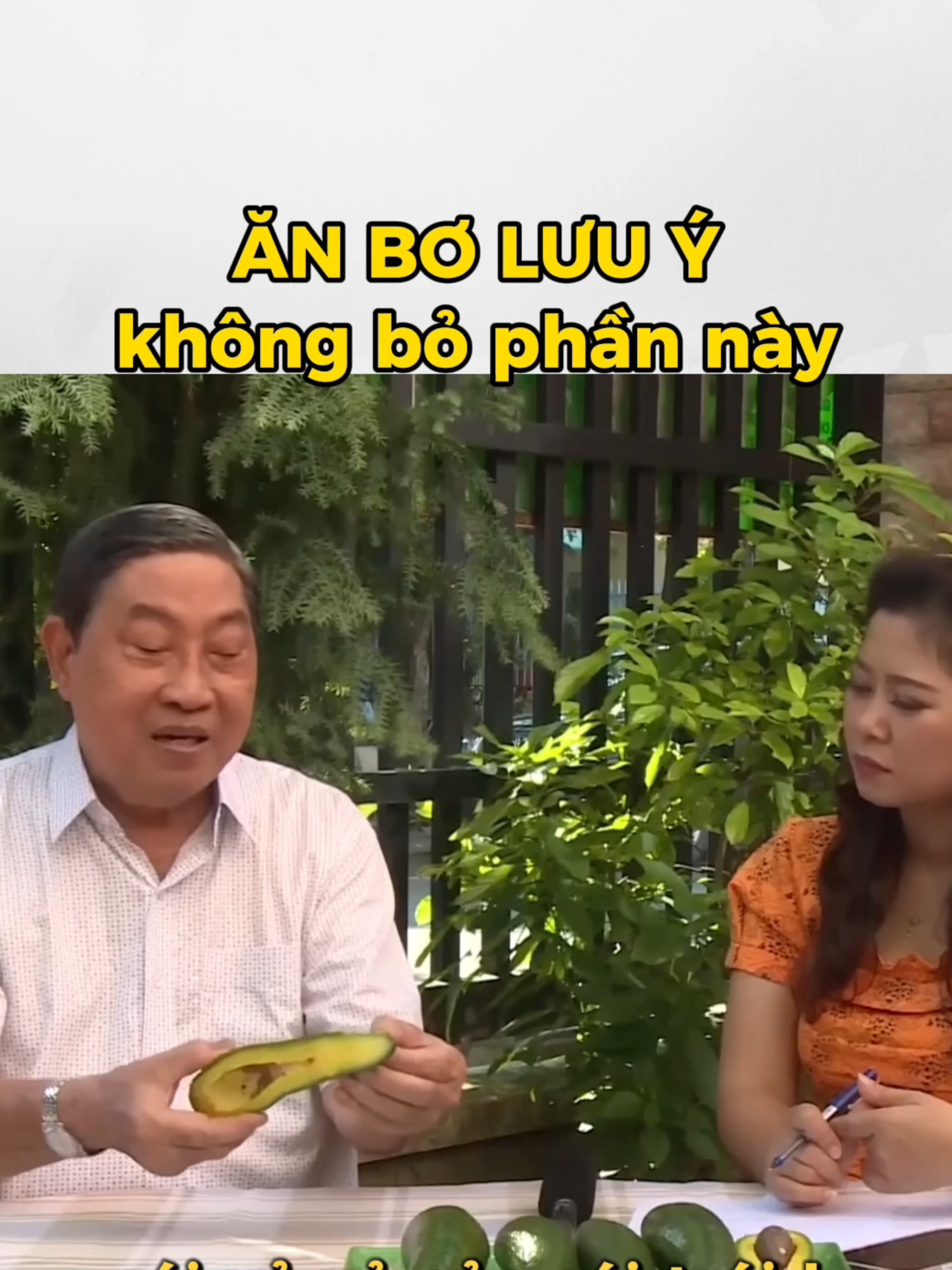 Ăn bơ lưu ý không bỏ phần này #bơ🥑 #huyetap #tieuduong #lamdep #momau #nguyencongduc #baithuochay #baithuocdangian #xuhuong #LearnOnTikTok #viral