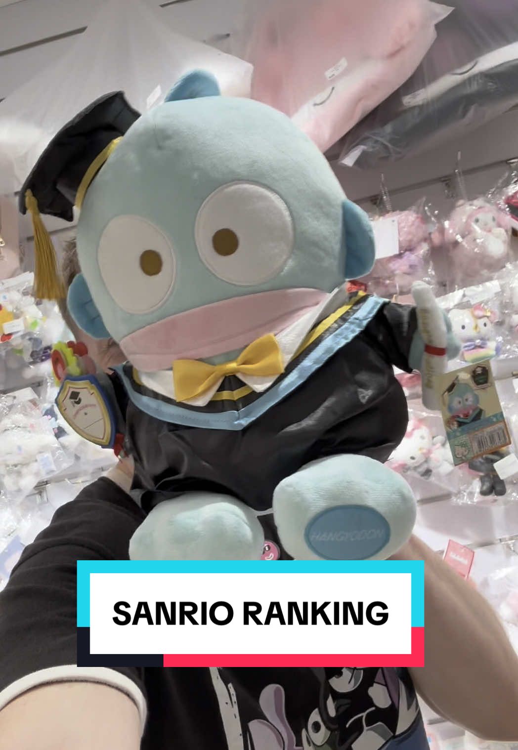 FOLLOW ME FOR SANRIO RANKING UPDATES! CINNAMOROLL SCANDAL! A huge shake up in the First Report after one week of voting in this year’s Sanrio Character Ranking! Pompompurin fans: enjoy this beautiful moment and make sure you keep voting at ranking.sanrio.co.jp Thanks to @Yu.Too Studio for letting me film in their store today! #sanrio #sanrioranking #cinnamoroll #pompompurin #hangyodon