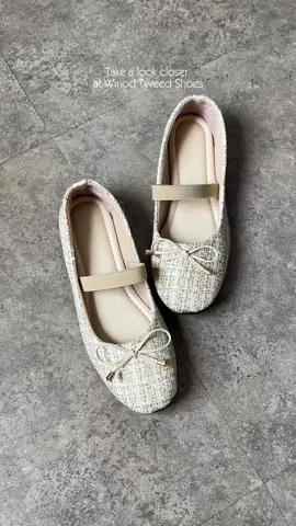 Siapa yang suka sepatu tweed? Komen dibawah yuk!  #brandlokal #winodofficial #flatshoes 