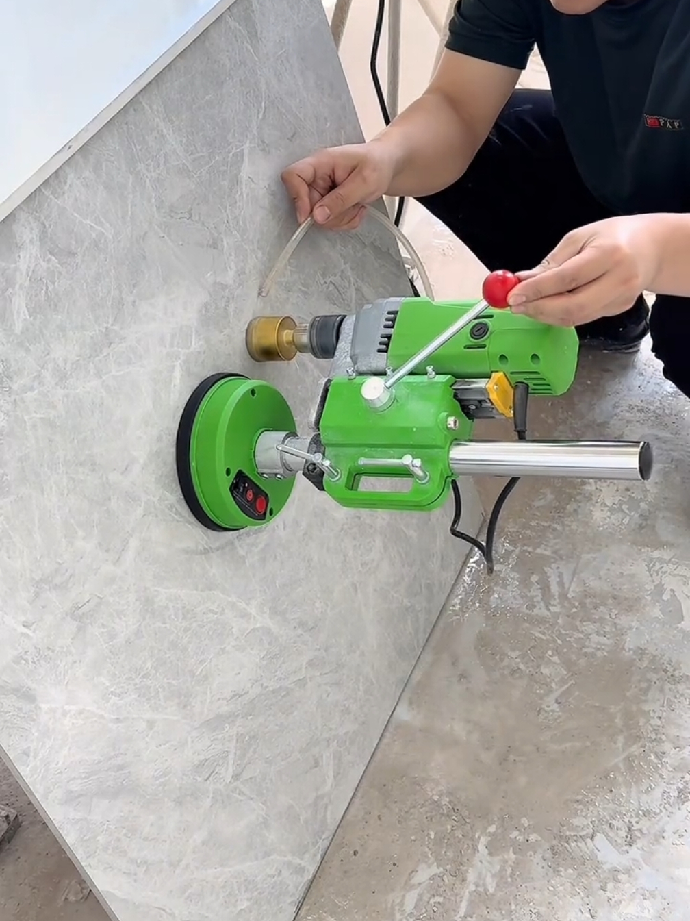 Click the link in the bio or WhatsApp to learn more. #drill #drilling #drills #tilingwork #tiling #tiles #construction #constructionlife #constructionworker #skills #foryoupage #homedecoration #homedecor #renovation #restoration #Marble #granite