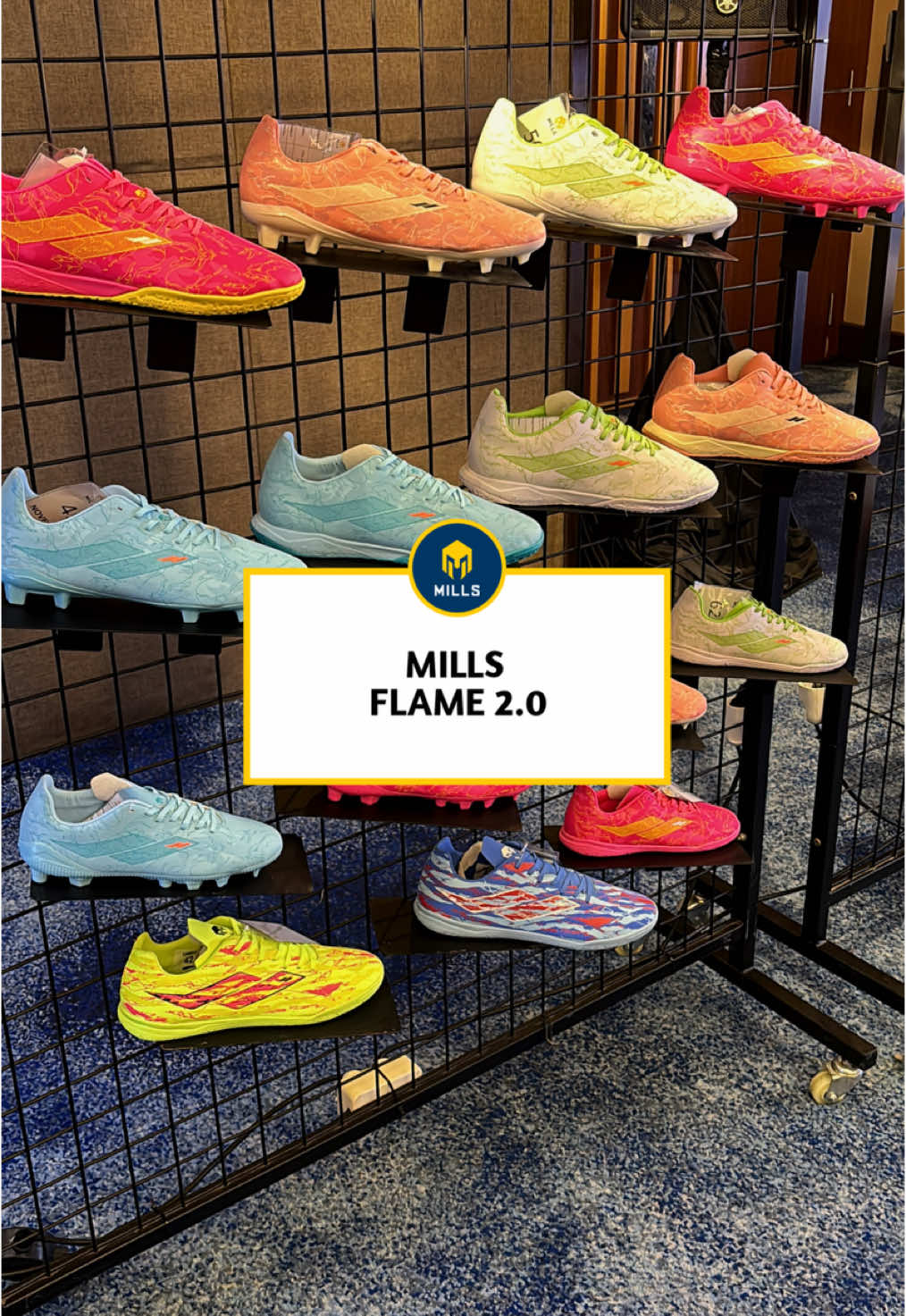 Inikan yang ditunggu-tunggu?  MILLS FLAME 2.0 Hadir dengan warna baru #mills #millssport #millssportid 