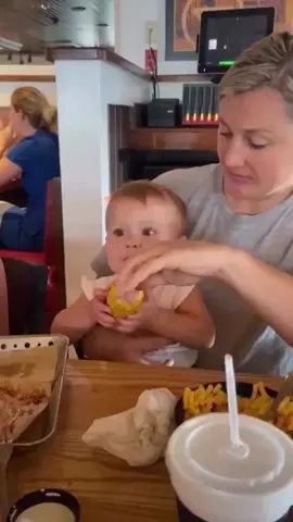 When you take away baby food #funny #fouryou #cute #baby 