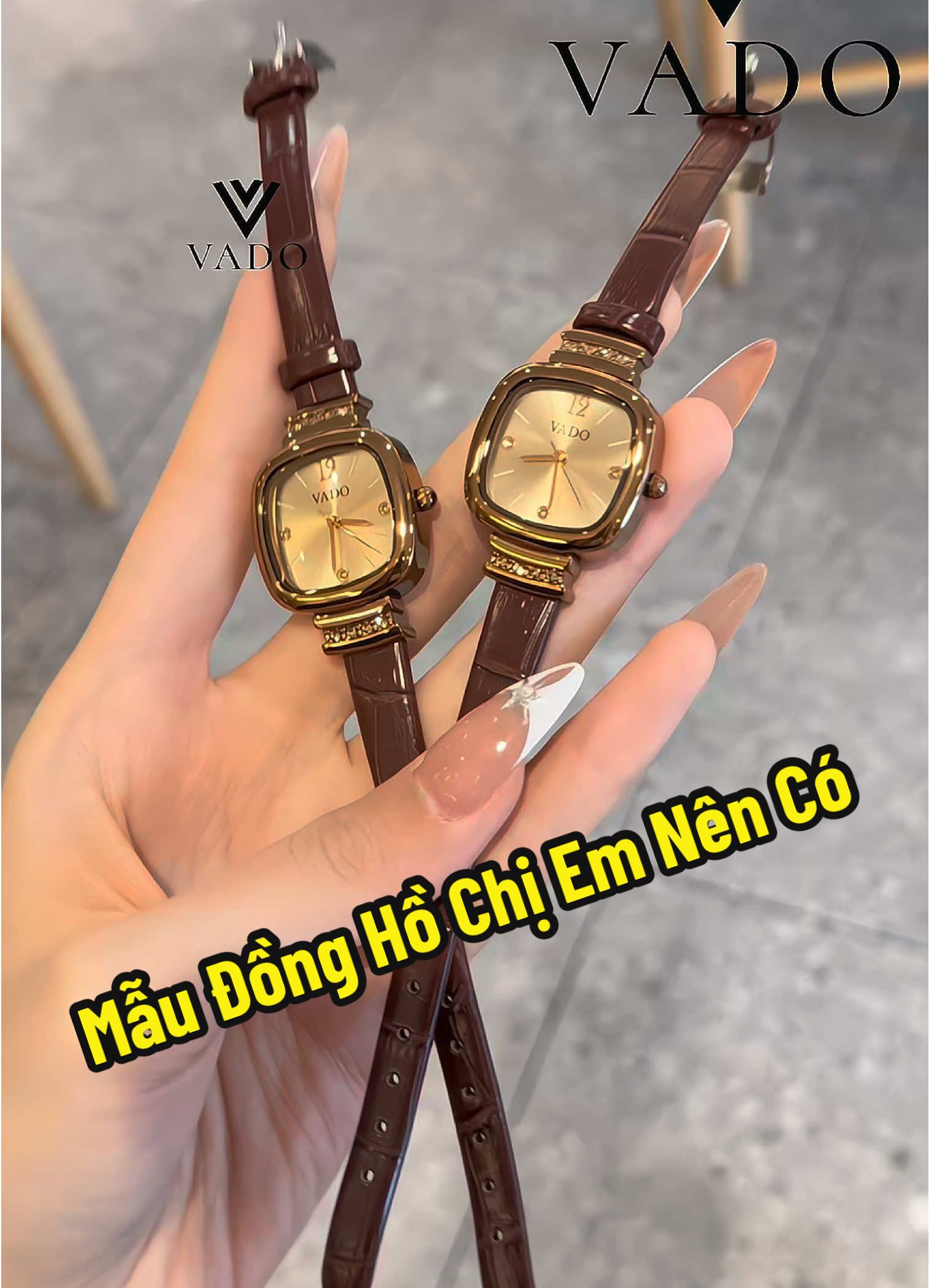 Đồng Hồ Cổ Điển, Đơn Giản Nhưng Chưa Bao Giờ Lỗi Mốt……[DH330] #vado #matkinhvado #dongho #donghonu #donghodeotay #donghochinhhang #phukien #vadowatch #tiktokshop 