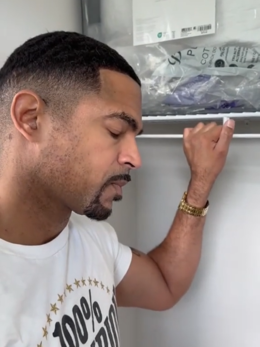 Shayla clears space for Anthony’s clothes and asks him when he’s fully moving in