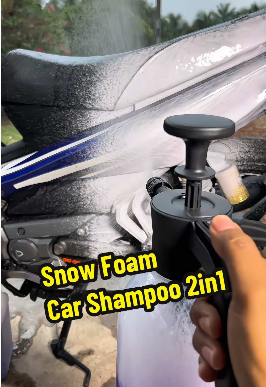 Carega car wash shampoo 2in1 wash and wax #carshampoo #sabunkereta #snowfoam #snowwash #sabuncucikereta #carcare #carcareproducts 