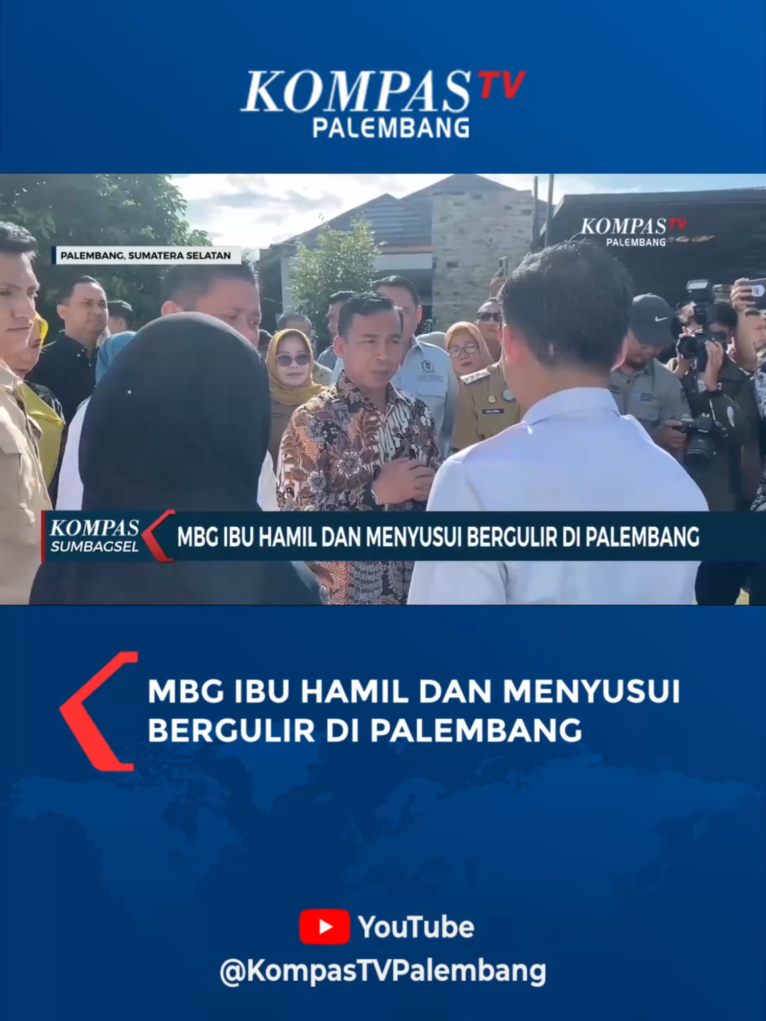 Palembang Awali Distribusi Makan Bergizi Gratis untuk Ibu Hamil, Menyusui dan Balita di Posyandu #palembang #programmbg #posyandu