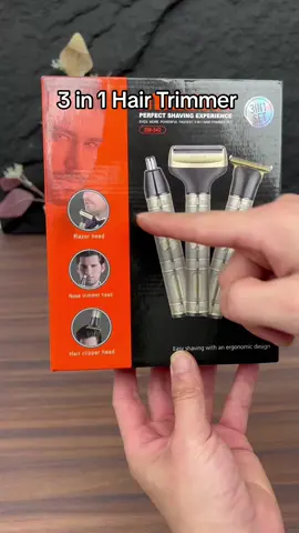 3 in 1 hair trimmer #hairtrimmer #trimmer #shaver #shaving #hairtok #hair #beard #beardtrimmer #razor #electricshaver #grooming #mensgrooming #SelfCare #spotlight #spotlightfinds #tiktokmademebuyit #fyp 