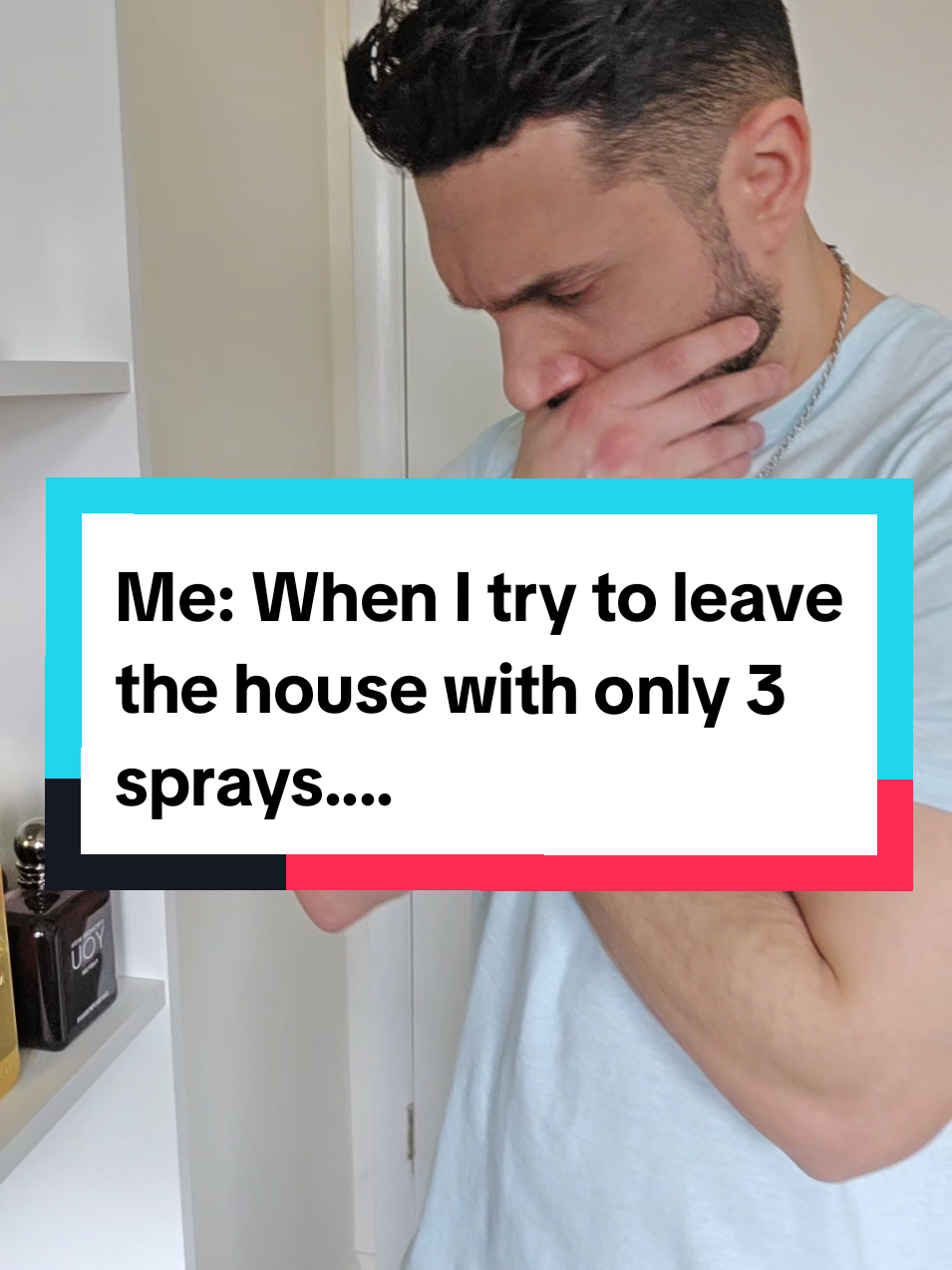 I'm definitely an over sprayer 🫣 #perfumes #fragrances #cologne  #fragrancetiktok #perfumetiktok #colognetiktok 
