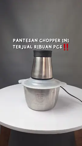 siapa yang belum punya chopper ini??😍, yg dapet harga 60ribuan gercep chekout yaaa☺️#chopperblender #chopperstainless 