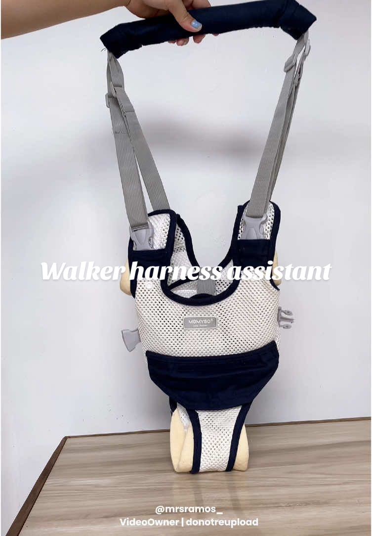 Parte ng milestone ng anak ko itong Walking Harness Assistant ✨ presko gamitin at iwas pula sa kilikili at shinget #walkingassistant #walkingharness  #babywalker #babysupport #babywalking #babyharness 