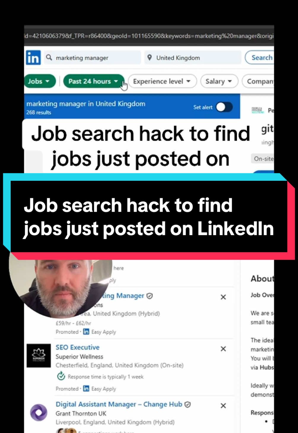 Job search hack to find jobs just posted on LinkedIn #creatorsearchinsights #jobs #jobsearch #jobsearchtips #jobsearching #jobseekers #findajob #jobinterview #jobinterviewtips #jobinterviews #career #careeradvice #recruitment #recruiting #hiring #interviews #interview #interviewtips