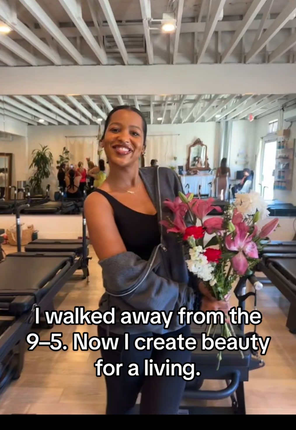 The corporate title, the stability, the salary — I walked away from all of it. Because building a life that’s mine means more. Now I get to create beauty, lead with purpose, and design experiences I used to only dream about. Here’s to the risk that changed everything. #AishahTries #CreativeEntrepreneur #LeftCorporateLife #FloralClasses #BuildYourDreamLife #TrySomethingNew #LifeOnMyTerms #FloralDesign #SelfMade #PurposeDriven #SoftLifeEra #MillennialReset #WomenWhoCreate #CareerPivot #FloralWorkshop