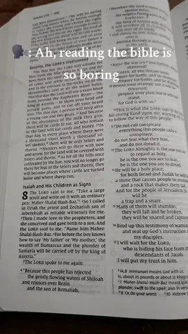 If reading is not fun then just do smt active like writing. The hand  writing might be a little bad. #bible #reading #writing