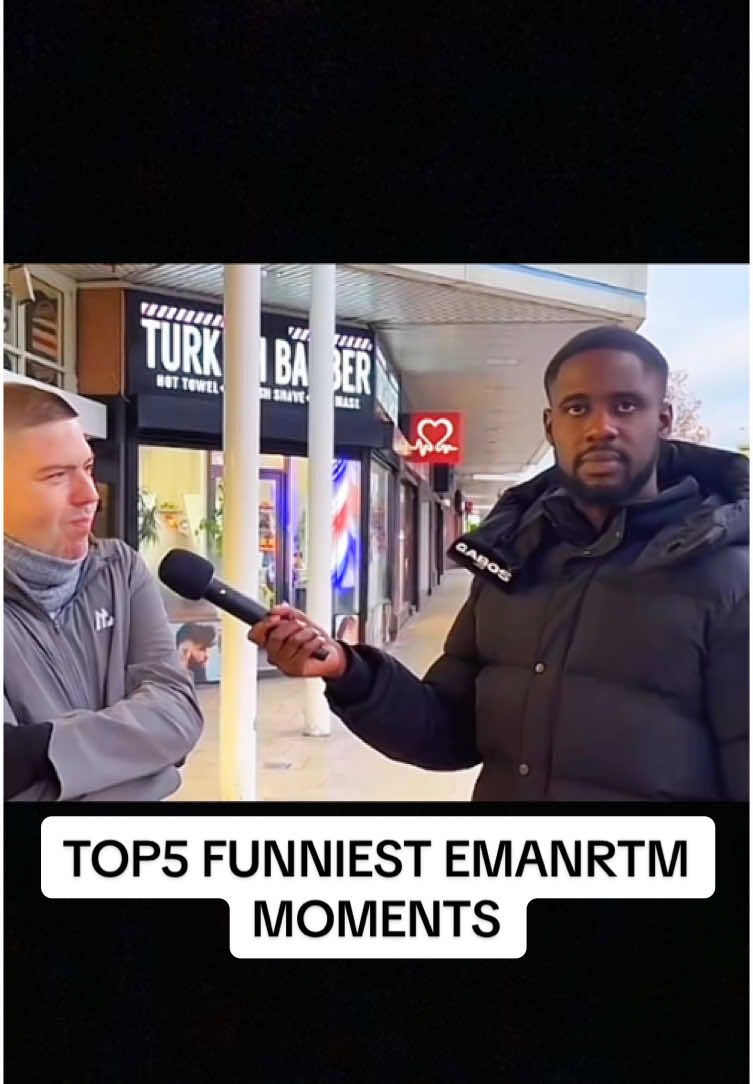 TOP5 FUNNIEST EMANRTM MOMENTS                                              #top5 #top10 #emanrtm #funnyinterview #streetinterview #publicinterview #quiztok #dumb #facepalm 