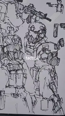 tactical #tactical #drawing #artist #art #sketch #usa #BORTAC #cqb 