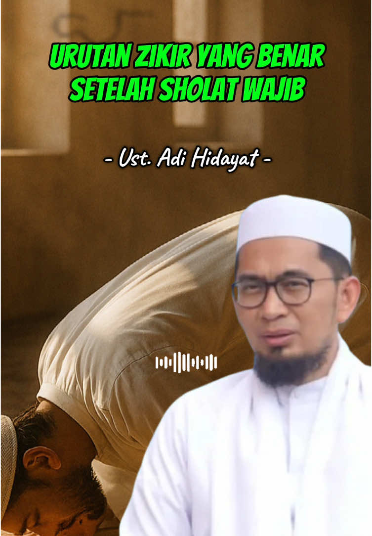 Urutan Zikir Yang Benar Setelah Sholat Wajib #zikir #sholat #doa 
