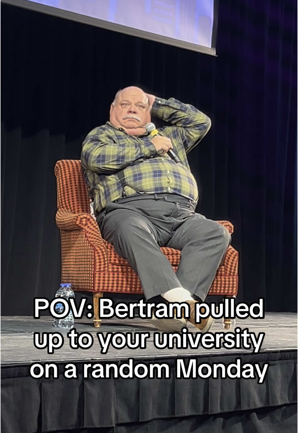 he's so funny and genuine too, an absolute icon @Kevin Chamberlin #kevinchamberlin #bertram #jessie #disneychannel #broadway #fyp 