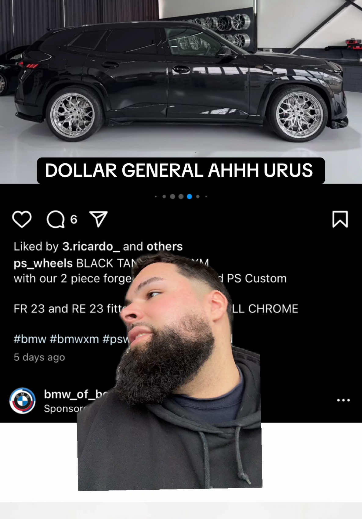 #greenscreen BMW XM looks good with tasteful mods #bmw #xm #carsoftiktok 