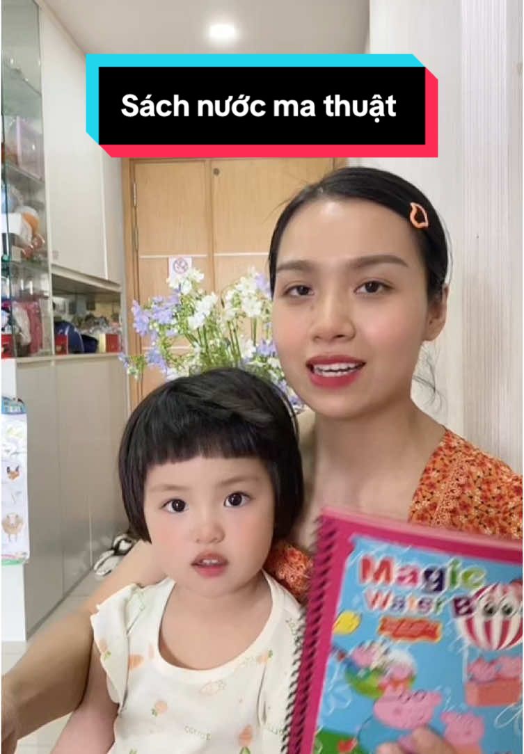 Sách nước ảo thuật cho bé nè các mẹ #sachnuocmathuat #sachnuocaothuat #sachnuoc 