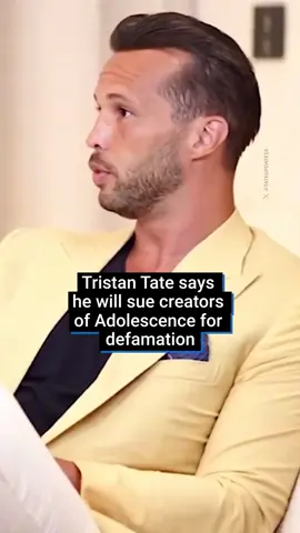 Tristan Tate has revealed that he plans to 'sue' the creators of Netflix's popular show Adolescence. Netflix' hit show mentioned the Andrew Tate 'manosphere' and asks whether it could be what drove a 13-year-old to murder. #news #manosphere #adolescence #tristantate #sue