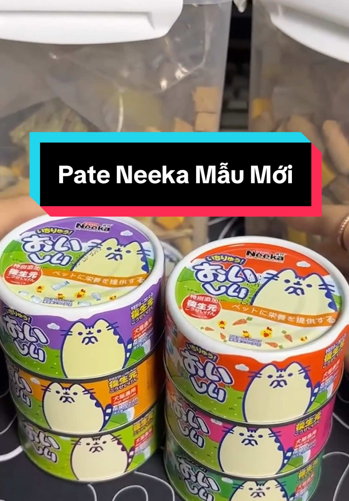 Pate Neeka mẫu mới về rồi cả nhà ơi! Boss mê tít từ lần thử đầu tiên! Đủ vị cho các sen lựa chọn, đóng hộp tiện lợi, bé nào cũng ghiền! #PateNeeka #MeoMeoPetShop #DoAnThuong #MeoCung #PetFood #MeoNghiềnPate #PateChoMeo #PateMauMoi #CatLover #BossNhaToi