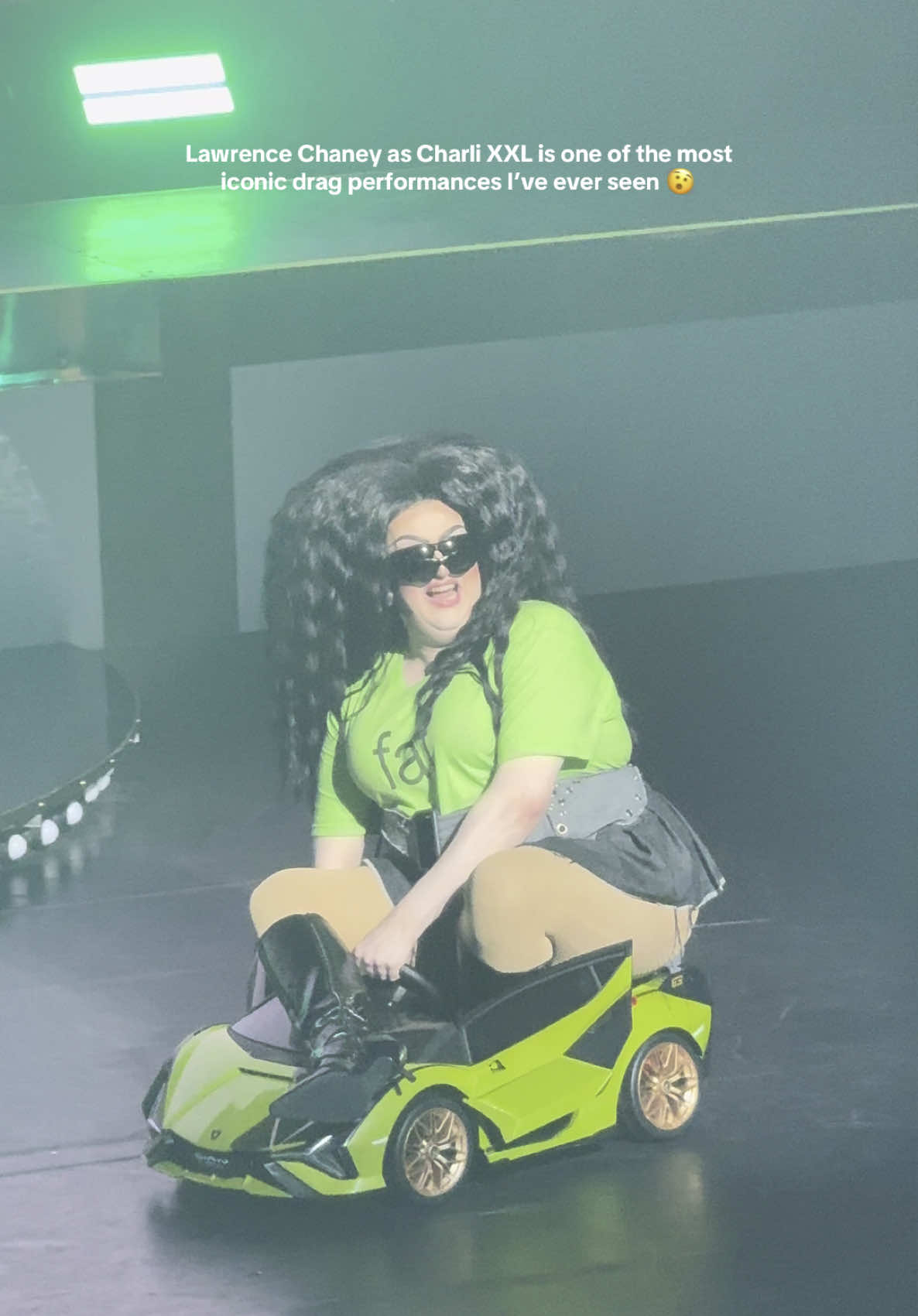 Let’s ride? ✅ @Lawrence Chaney #lawrencechaney #dragrace #charlixcx #brat #vroomvroom #vondutch #fyp 